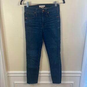Madewell 9” High Rise Skinny Jeans